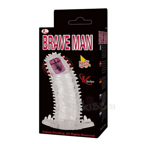 Bao đôn Brave đầu gai nhọn tăng khoái cảm kích thích mạnh mẽ