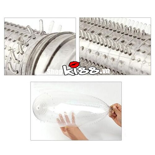 Bao Cao Su Siêu Mỏng Đa Gai Kích Thích Cực Mạnh