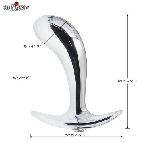 Bộ 3 Dụng Cụ Kích Thích Hậu Môn Inox Cao Cấp Mua Ngay