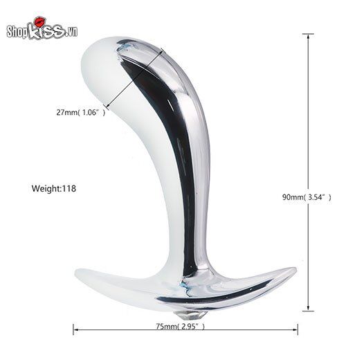 Bộ 3 Dụng Cụ Kích Thích Hậu Môn Inox Cao Cấp Mua Ngay