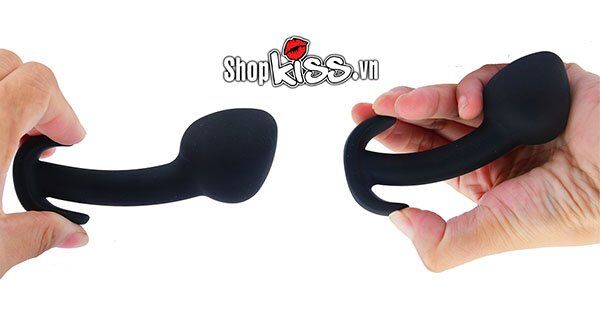 Bộ 3 phích cắm hậu môn silicone mềm an toàn kích thích mạnh