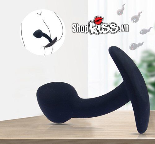 Bộ 3 phích cắm hậu môn silicone mềm an toàn kích thích mạnh