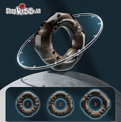 Bộ 3 vòng đeo Baile Cock Rings Yvonne tăng khoái cảm, bền bĩ