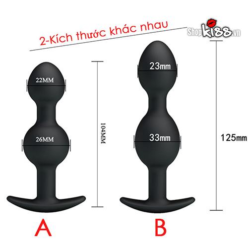Bộ bóng silicon Pretty Love an toàn êm ái tăng khoái cảm