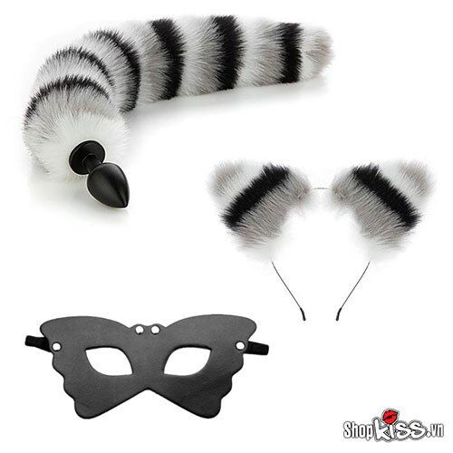 Bộ cosplay bạo dâm 3 món nàng Chồn quyến rũ hấp dẫn