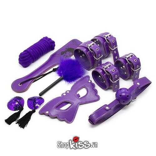 Bộ Đồ Chơi Phòng The 8 Món Tím Quyến Rũ Kích Thích Mua Ngay