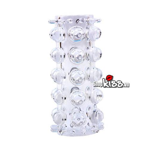 Bộ đôn silicon 7 khúc trong suốt Chisa cao cấp, sextoy nam bán chạy