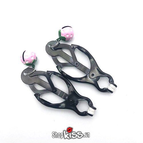  Đại lý Bộ kẹp núm vú có lục lạc hình trái dâu ngọt ngào giá rẻ