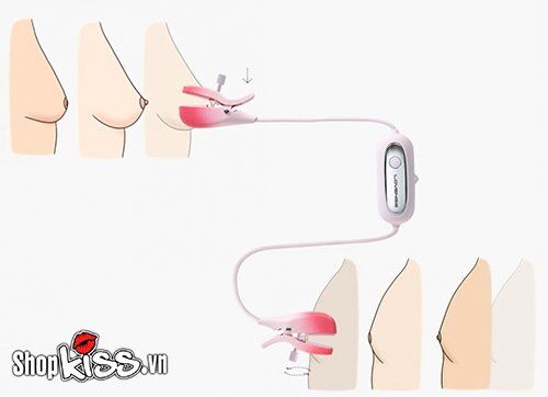  Mua Bộ kẹp núm vú có rung điều khiển từ xa bằng app Lovense Gemini mới nhất