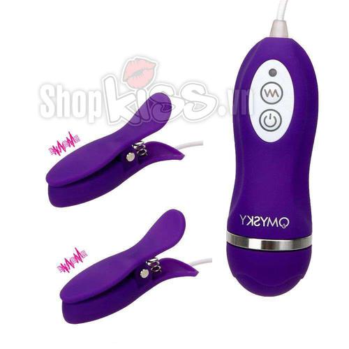 Bộ kẹp vú rung Omysky siêu kích thích bạo dâm tột đỉnh