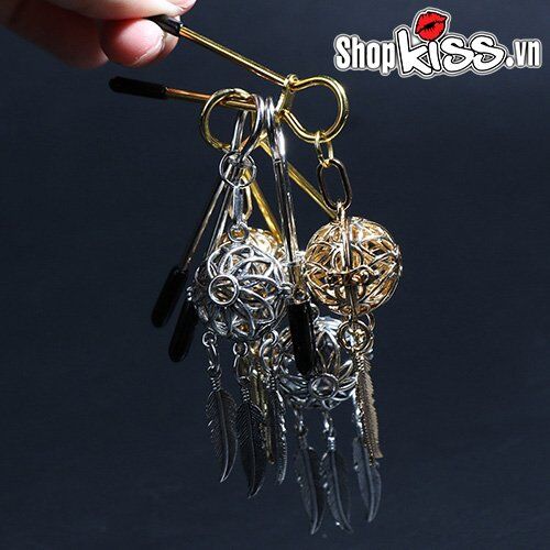 Kẹp Vú Đính Chuông Phát Sáng Lung Linh Quyến Rũ Kích Thích
