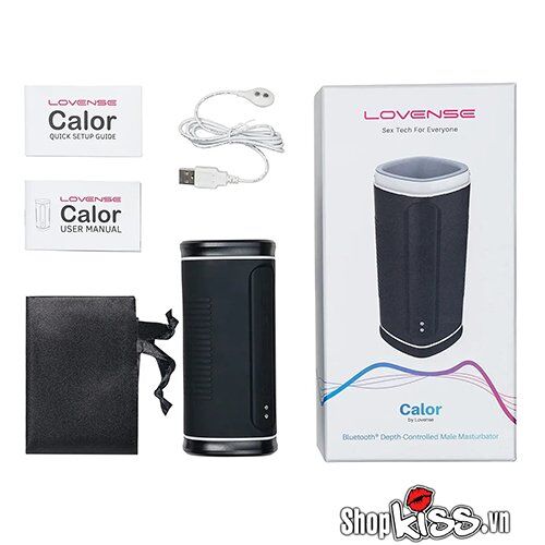 Lovense Calor máy thủ dâm cao cấp nam rung sưởi ấm điều khiển app