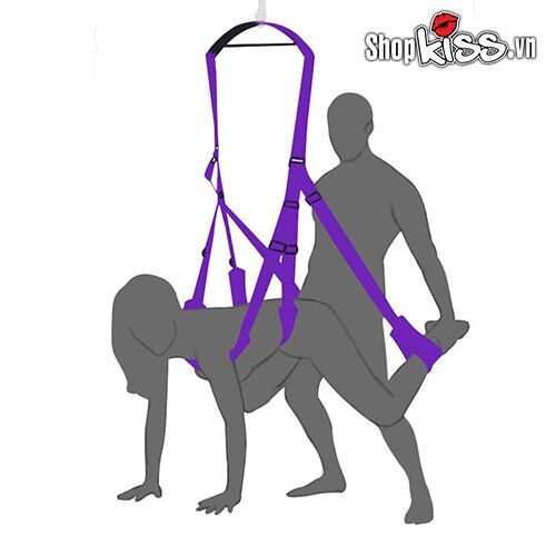 Bộ võng đu tình yêu treo trần nhà kích thích quan hệ nâng cao hưng phấn