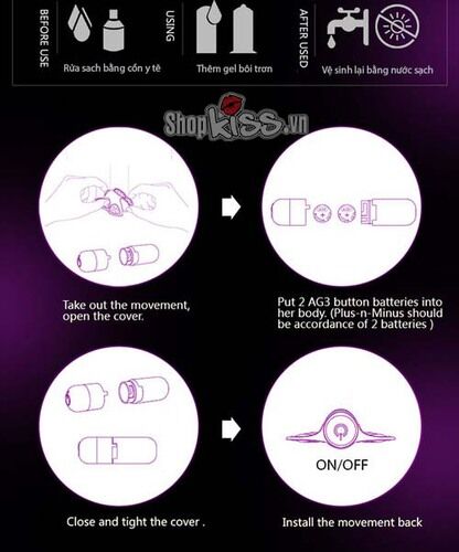 Bướm rung Nalone Madam tăng khoái cảm kích thích điểm G mạnh mẽ