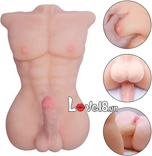 Búp Bê Silicon Bán Thân Nam Cao Cấp Tặng Kèm Phụ Kiện