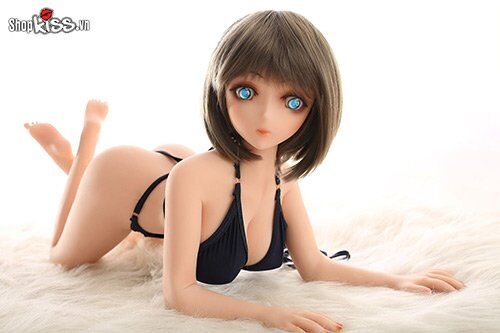 Búp bê tình dục silicone cao cấp trắng hồng 85cm thỏa mãn sinh lý nam