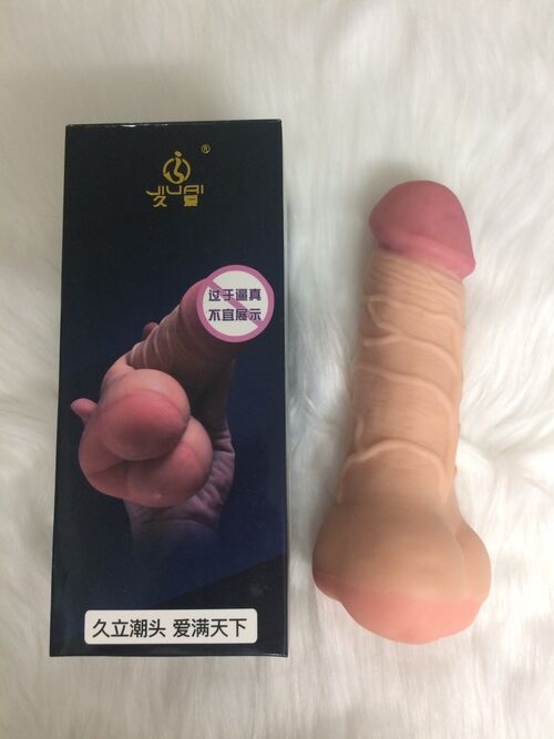 Dương vật giả silicone mềm mịn kèm hậu môn kích thích mạnh