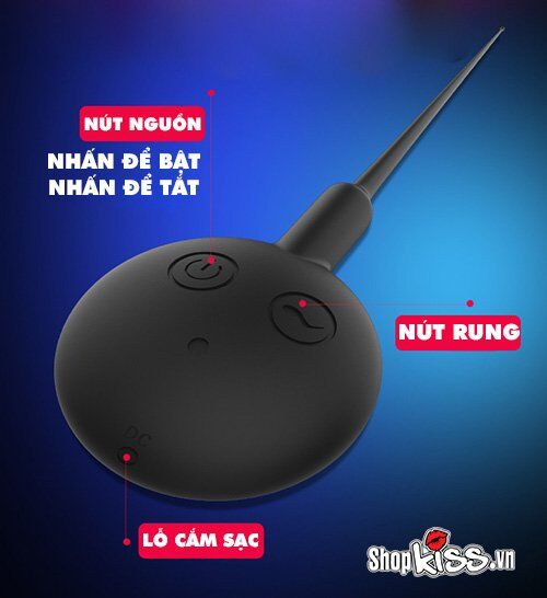 Dụng cụ rung niệu đạo an toàn silicone kích thích cực khoái cho Gay