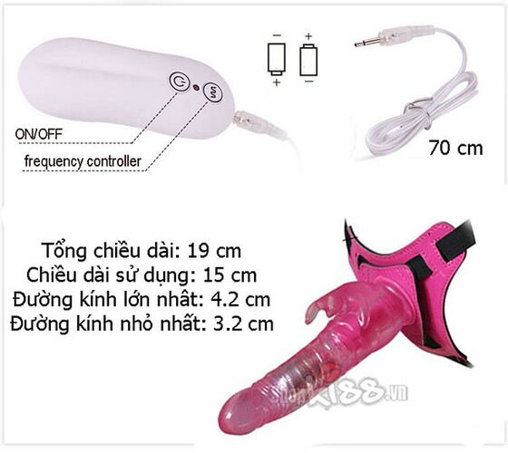 Dương Vật Rung Rabbit Harness Siêu Mạnh Kích Thích Mua Ngay