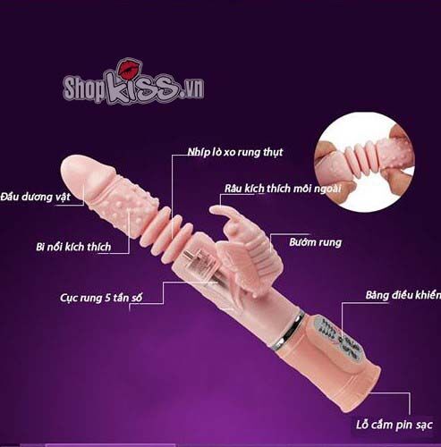 Dương vật giả Wild Butterfly - Rung thụt mạnh mẽ, kích thích tận cùng