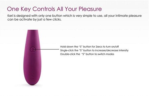 Cây rung Svakom Keri kích thích điểm G âm vật tăng khoái cảm