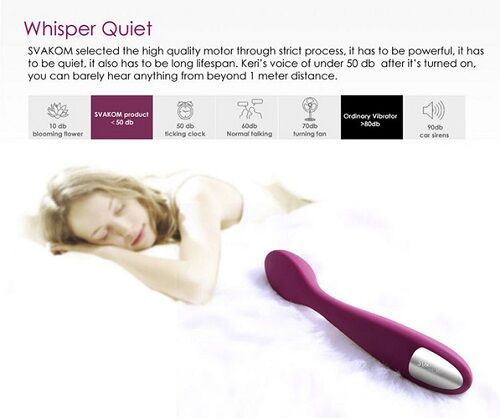 Cây rung Svakom Keri kích thích điểm G âm vật tăng khoái cảm