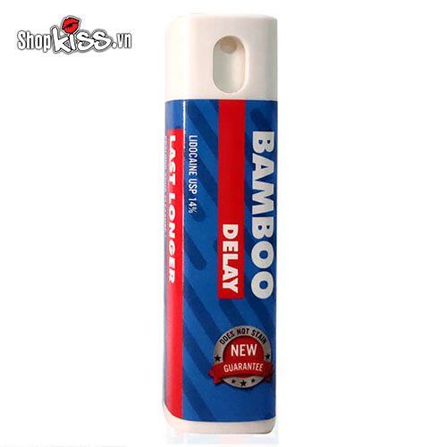 Chai xịt Bamboo Delay Mỹ ngừa xuất tinh sớm tăng khoái cảm