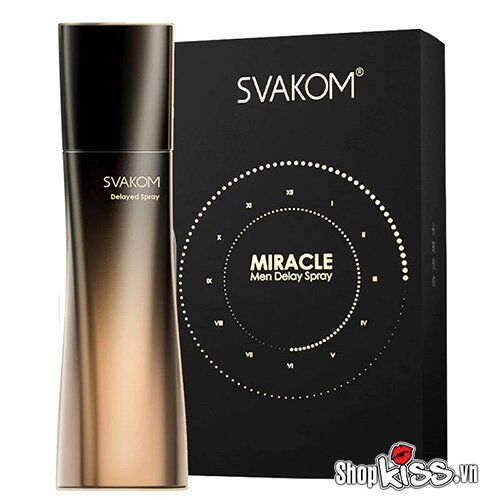 Chai xịt Svakom Miracle Men kích thích kéo dài quan hệ chống xuất tinh sớm