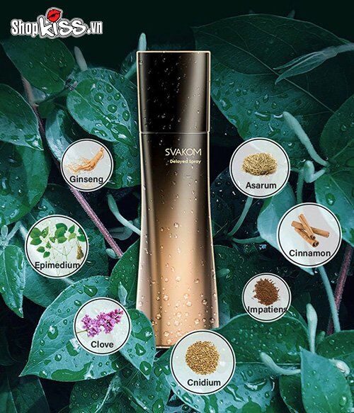 Chai xịt Svakom Miracle Men kích thích kéo dài quan hệ chống xuất tinh sớm
