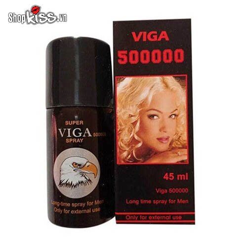 Chai xịt Viga 500000 Đức giúp kéo dài thời gian, tăng khoái cảm