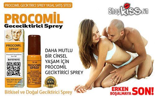Chai xịt Procomil kéo dài quan hệ mạnh mẽ bền lâu giá tốt