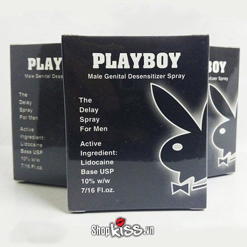 Chai xịt Play Boy giúp kéo dài quan hệ bền lâu, giảm hưng phấn