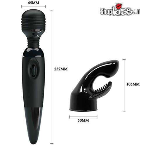 Chày rung Sensual Massager cao cấp kích thích điểm G, mát xa cực phê