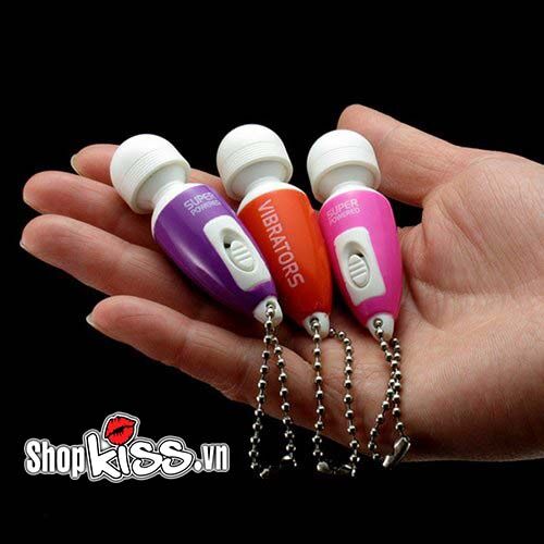 Chày Rung Massage Mini Siêu Đẹp Làm Móc Khóa Quà Tặng Độc Đáo