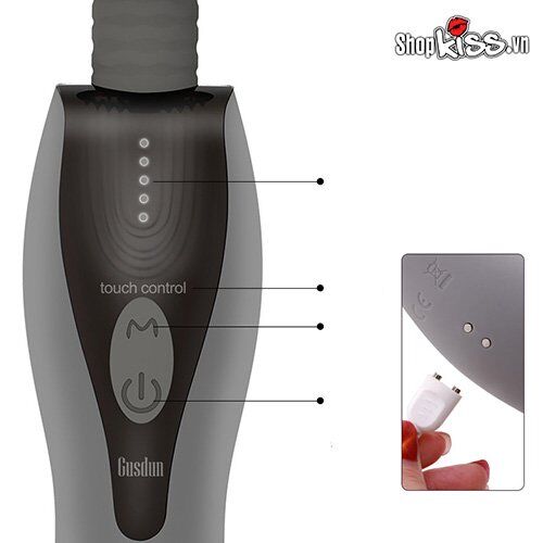 Chày rung Gusdun AV Stick 2 đầu Sành điệu Thư giãn Tối ưu