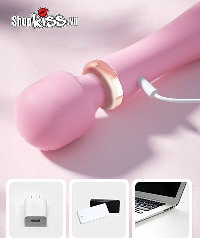 Chày rung LiLo massage sưởi ấm cao cấp, thư giãn tối ưu