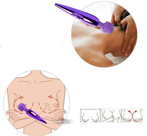 Chày Rung Massage Mini Gold Sạc Pin - Thư Giãn Tức Thì