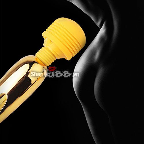 Chày Rung Massage Mini Gold Sạc Pin - Thư Giãn Tức Thì