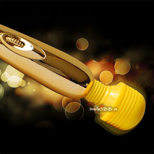 Chày Rung Massage Mini Gold Sạc Pin - Thư Giãn Tức Thì