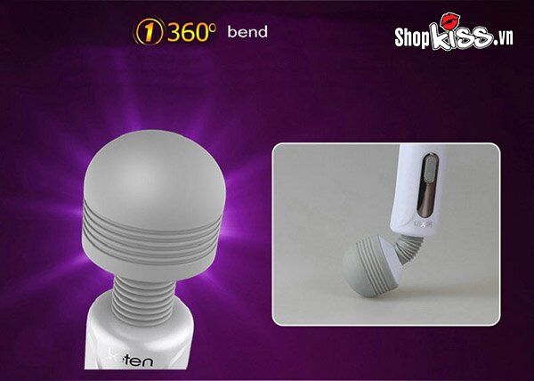 Chày rung Leten Lightning cao cấp Rung mạnh Mềm mại USB sạc