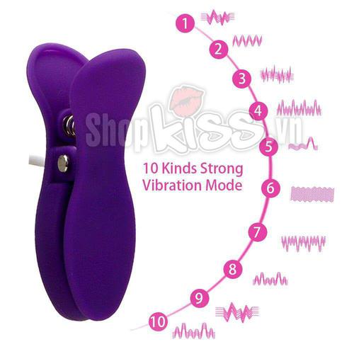 Bộ kẹp vú rung Omysky siêu kích thích bạo dâm tột đỉnh
