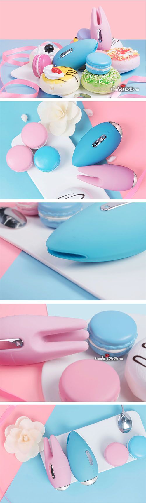 Máy rung Svakom Cookie Candy kích thích nhũ hoa điểm G siêu thích