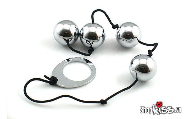 Chuỗi bi inox cho trải nghiệm hậu môn an toàn, kích thích mạnh
