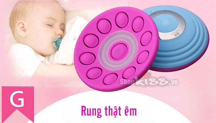 Đĩa Massage Ngực Không Dây Điều Khiển Từ Xa Kích Thích Hưng Phấn