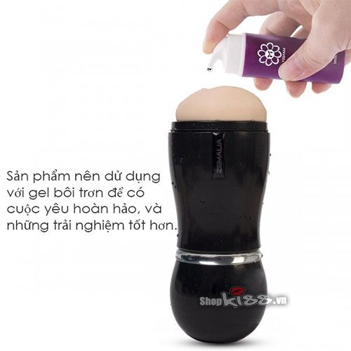 Cốc thủ dâm Zemalia Luna cao cấp nhập khẩu Anh kích thích cực mạnh