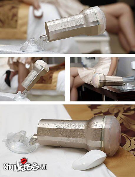 Cốc Thủ Dâm Gắn Tường ManMiao Gold Cao Cấp Đa Chức Năng