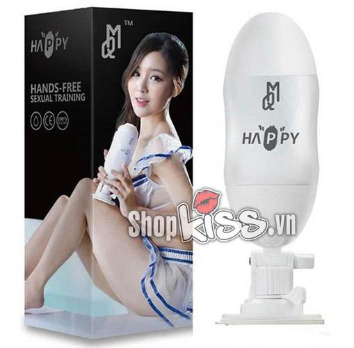 Cốc thủ dâm Happy 2 đầu xoay 180 độ nhập khẩu cao cấp