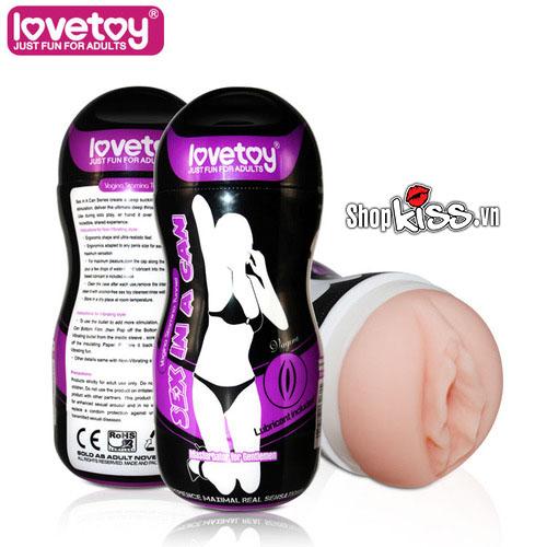Cốc thủ dâm Lovetoy Vagina rung cao cấp silicon mềm mại giá rẻ
