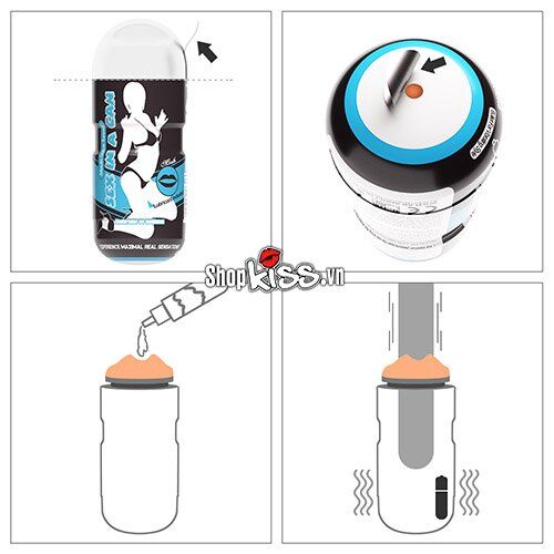 Cốc thủ dâm rung Lovetoy Mouth siêu thực, giá tốt cho nam