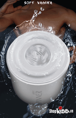 Cốc thủ dâm nam Leten Spinner tự động rung xoay sục mạnh